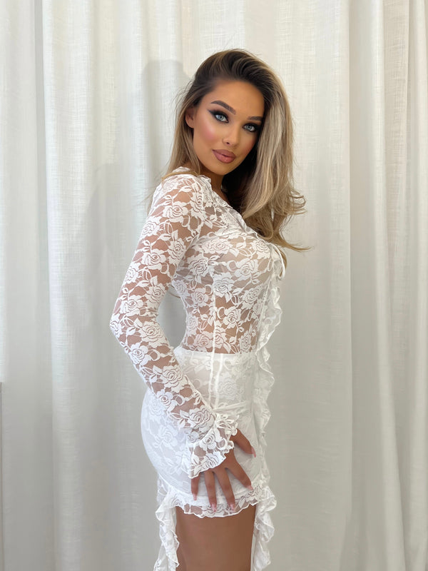 Lace Mini Dress