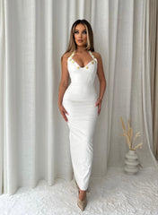 Faux Leather Maxi Dress