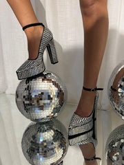 Disco  Platform Pumps