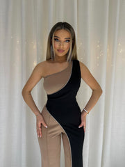 One Shoulder Jumpsuit