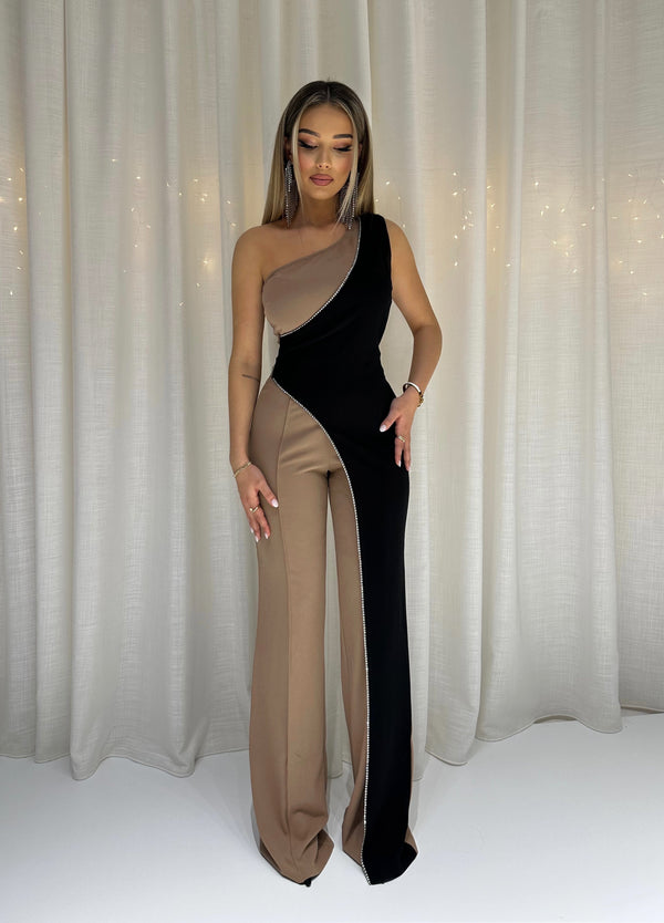 One Shoulder Jumpsuit
