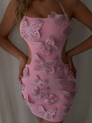 Butterfly Mini Dress