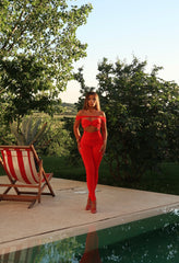 Off The Shoulder Jumpsuit