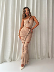 Twist It Up Maxi Dress