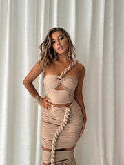 Twist It Up Maxi Dress