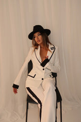 Elegant Blazer Pant Set