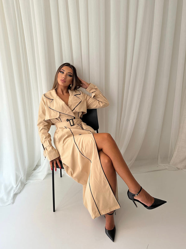 Classic Belted Trench