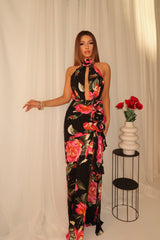 Midnight Bloom Maxi Dress