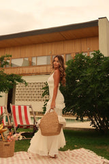 Ivory Bloom Maxi Dress