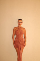 Halter Mini Dress