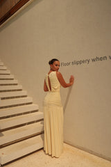 Radiant Drape Maxi Dress