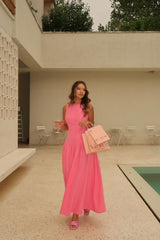 Candy Pink Maxi Dress