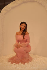 Cozy Faux Fur Maxi Dress