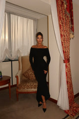 Soft Knit Elegance Maxi Dress