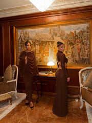 Radiance Rhinestone Gown