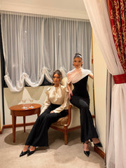 Whisper Contrast Gown