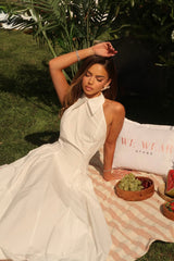 Serene White Maxi Dress
