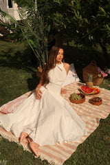 Serene White Maxi Dress