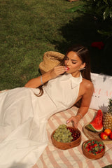 Serene White Maxi Dress