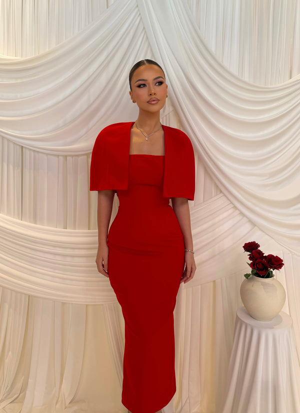 Scarlet Royale Midi Dress