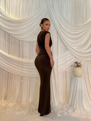 Chocolate Whisper Dress